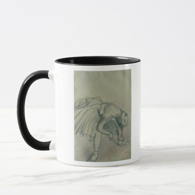 Caneca Dançarino de Edgar Degas | que fixa seu (Esquerda)