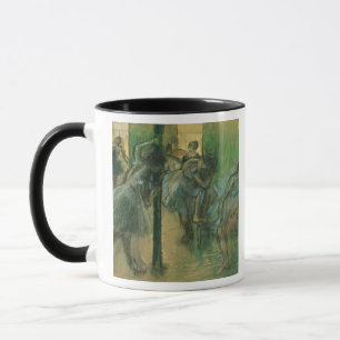 Caneca Dançarinos de Edgar Degas que rehearsing