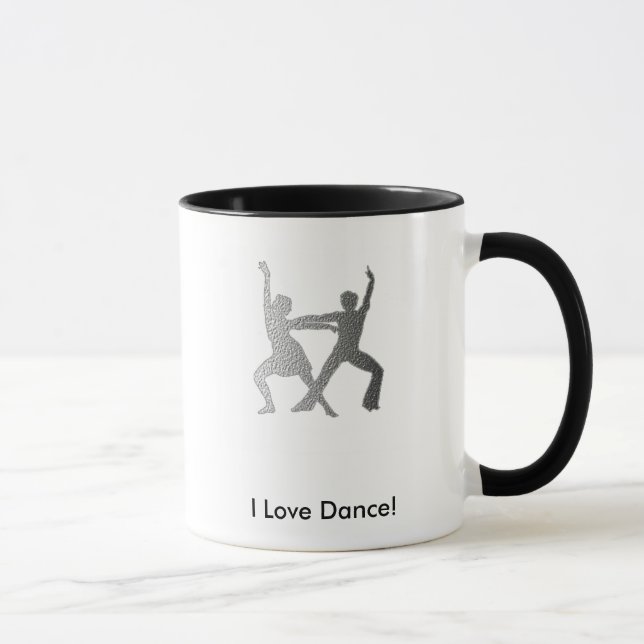 Caneca dance1, eu amo a dança! (Direita)