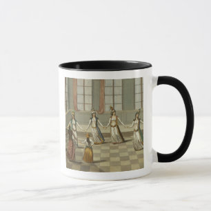 Caneca Dance de que é elegante com as mulheres gregas