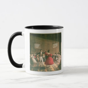 Caneca Dance em um salão de beleza em Buenos Aires,