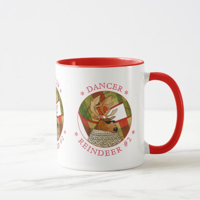 Caneca DANCER REINDEER Red Combo Mug (Direita)