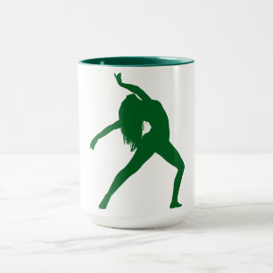 Caneca Dancer Silhouette Coffee Mug