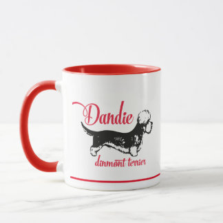 Caneca Dandie dinmont terrier