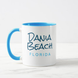 Caneca Dania Beach Flórida Café Mug