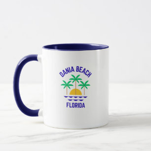 Caneca Dania Beach Flórida Café Mug