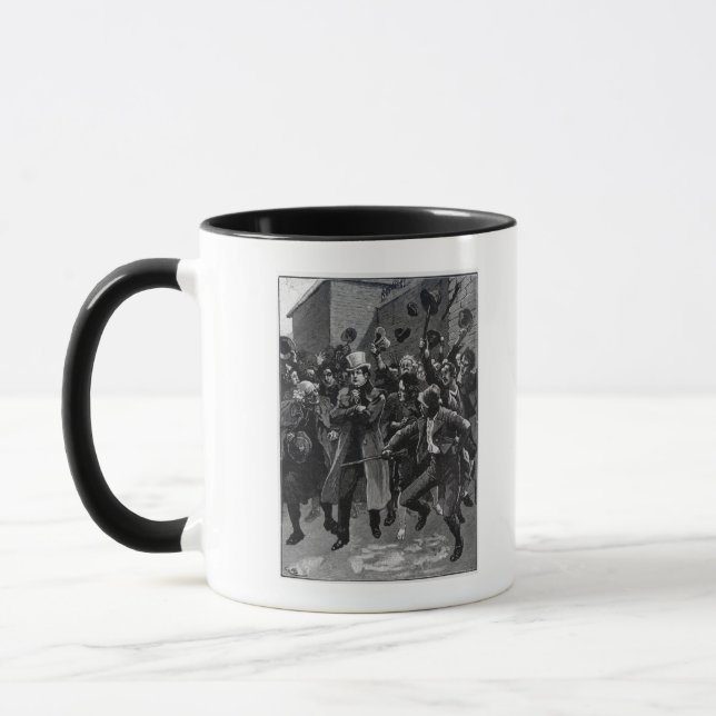 Caneca Daniel O'Connell que retorna em casa da prisão (Esquerda)