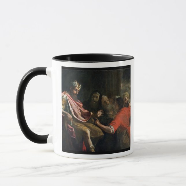 Caneca Daniel que interpreta o primeiro sonho de (Esquerda)