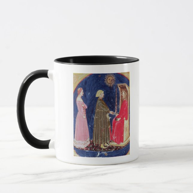 Caneca Dante e Beatrice antes de justiniano (Esquerda)