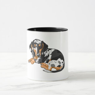 Caneca Dapple Dachshund Mug
