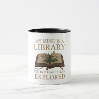 Caneca Dark Academia | Caneca de Café com Citação 