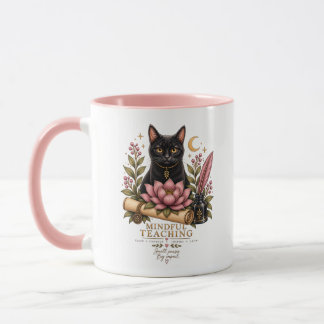 Caneca Dark Academia Teacher Mug for Her | Mindful Teachi