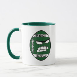 Caneca Dark Green Football Mug for Grand Mães
