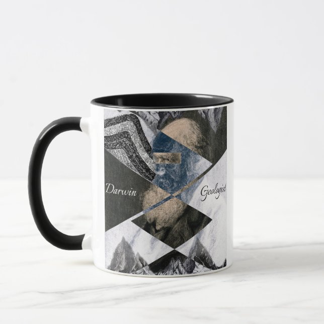 Caneca Darwin Era Um Mug Geólogo (Esquerda)