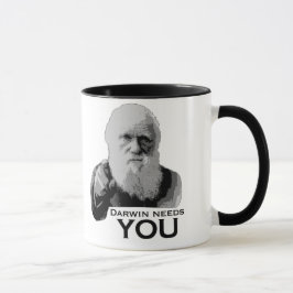 Caneca Darwin precisa-o!