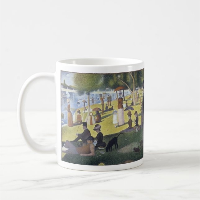 Caneca das belas artes de Seurat (Esquerda)