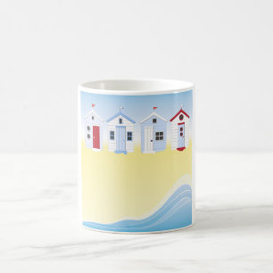 Caneca das cabanas da praia
