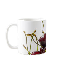 Caneca das cerejas pretas