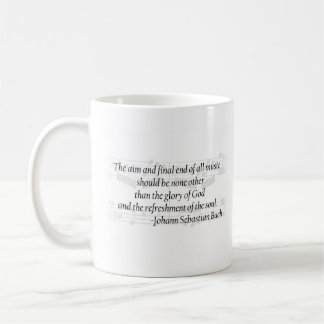 Caneca das citações de Bach