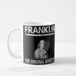Caneca das citações de Benjamin Franklin -