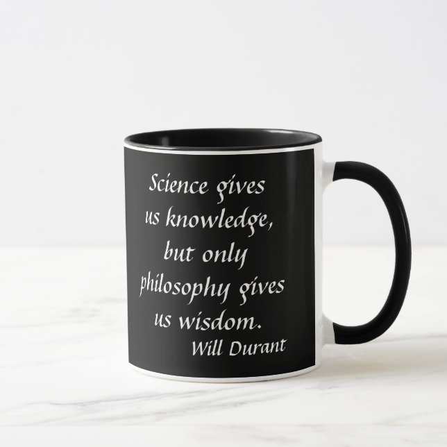 Caneca das citações de Durant* (Direita)