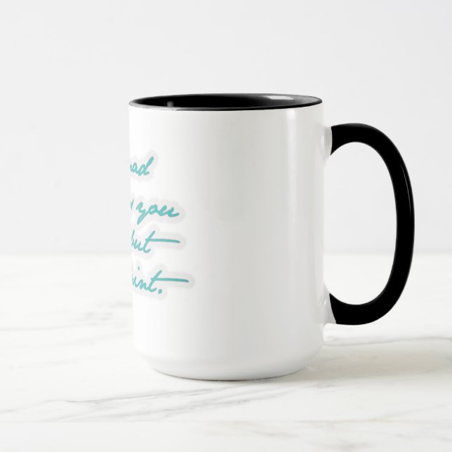 Caneca das citações de Jane Austen (Direita)