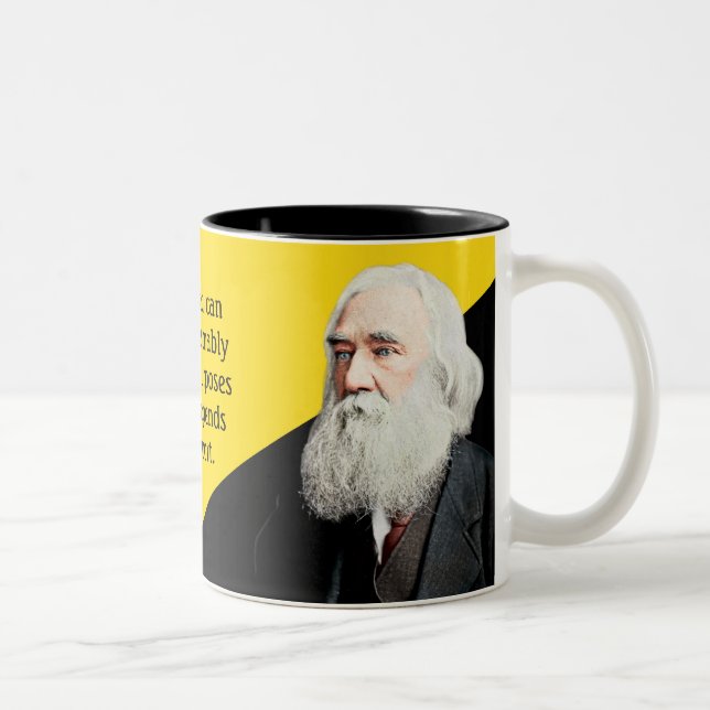 Caneca das citações de Lysander Spooner (Direita)