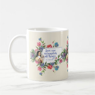 Caneca das citações do amor do St. Therese