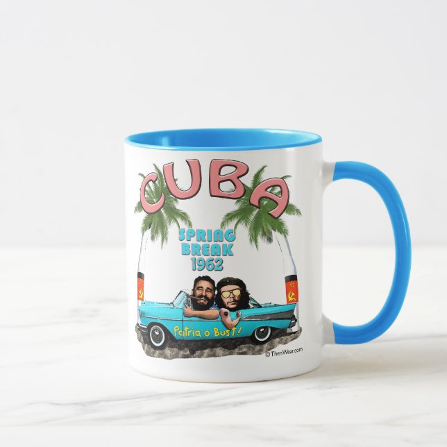Caneca das férias da primavera 1962 de Cuba (Direita)