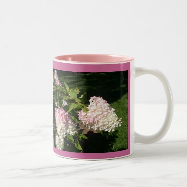 Caneca das flores do Hydrangea da PÁGINA (Direita)