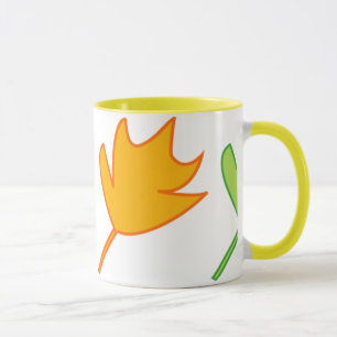 Caneca das folhas de outono