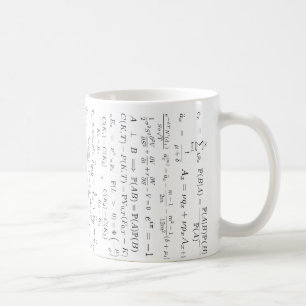 Caneca das fórmulas da matemática