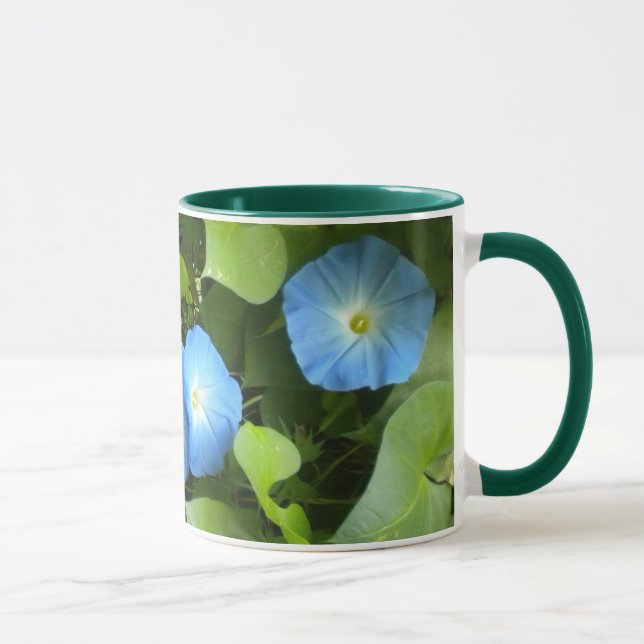 Caneca das Glórias da Manhã Azul Celestial (Direita)