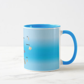 Caneca das ilhas de Cabo Verde