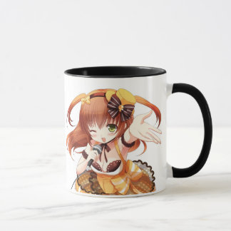 Caneca das meninas do Anime do ídolo