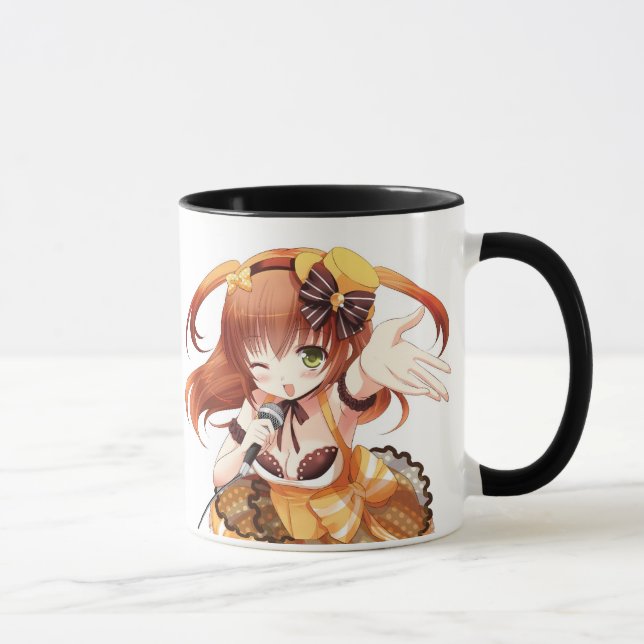 Caneca das meninas do Anime do ídolo (Direita)