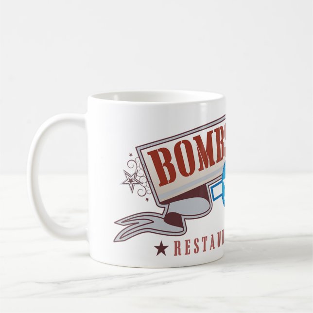 Caneca das notícias bombásticas (Esquerda)