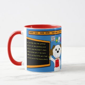 Caneca Das páginas do Ponto de Vista de Newton