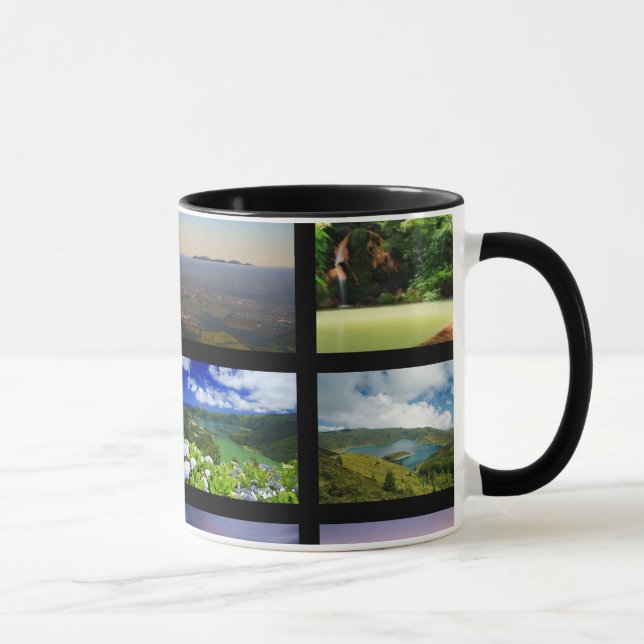 Caneca das paisagens de Açores (Direita)