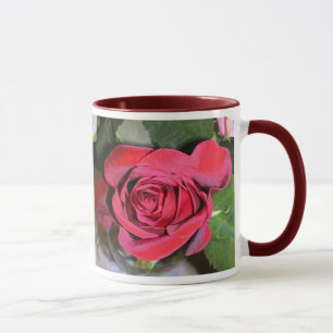 Caneca das rosas vermelhas