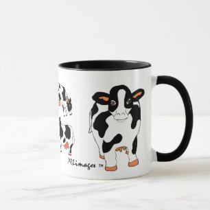Caneca das vacas de leiteria
