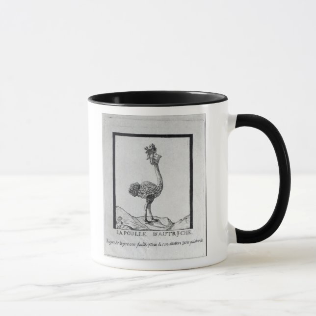 Caneca d'Autriche de Poulle do La (Direita)