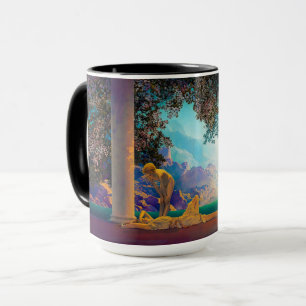 Caneca Daybreak, 1922, por Maxfield Parrish