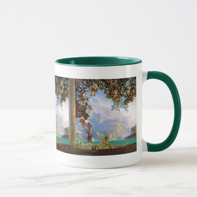 Caneca Daybreak - por Maxfield Parrish (Direita)