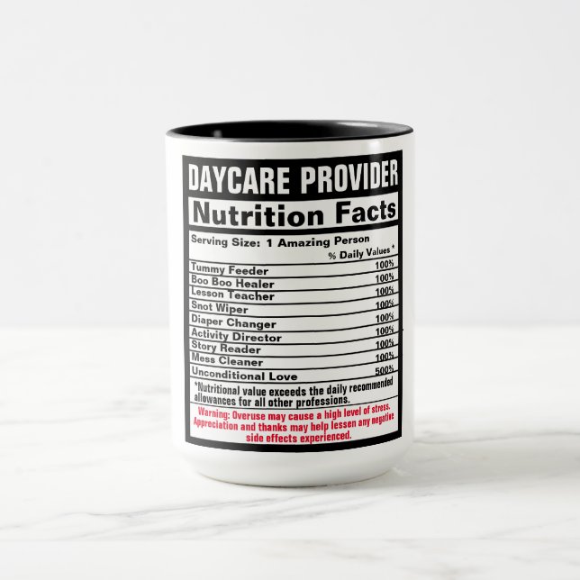 Caneca Daycare Provider Engraçado Gift Mug (Centro)