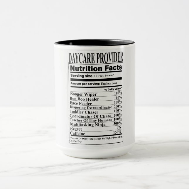 Caneca Daycare Provider Facts Mug (Centro)
