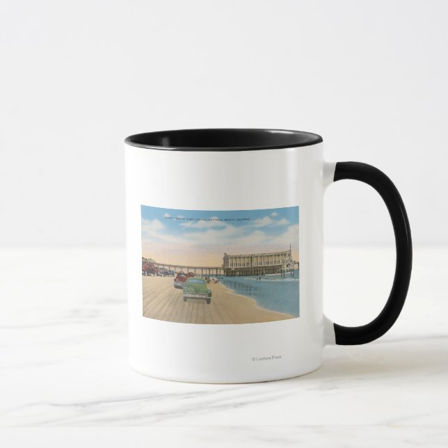 Caneca Daytona Beach, FL - Beach View of Pier Casino (Direita)