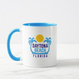 Caneca Daytona Beach Flórida Café Mug
