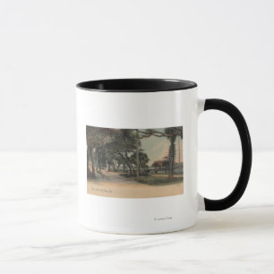 Caneca Daytona, Florida - vista da rua da praia
