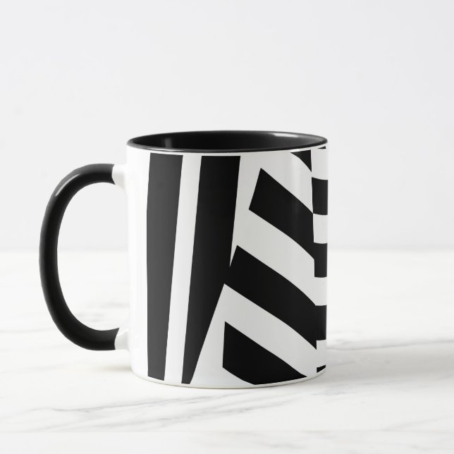 Caneca Dazzle Camouflage (Esquerda)